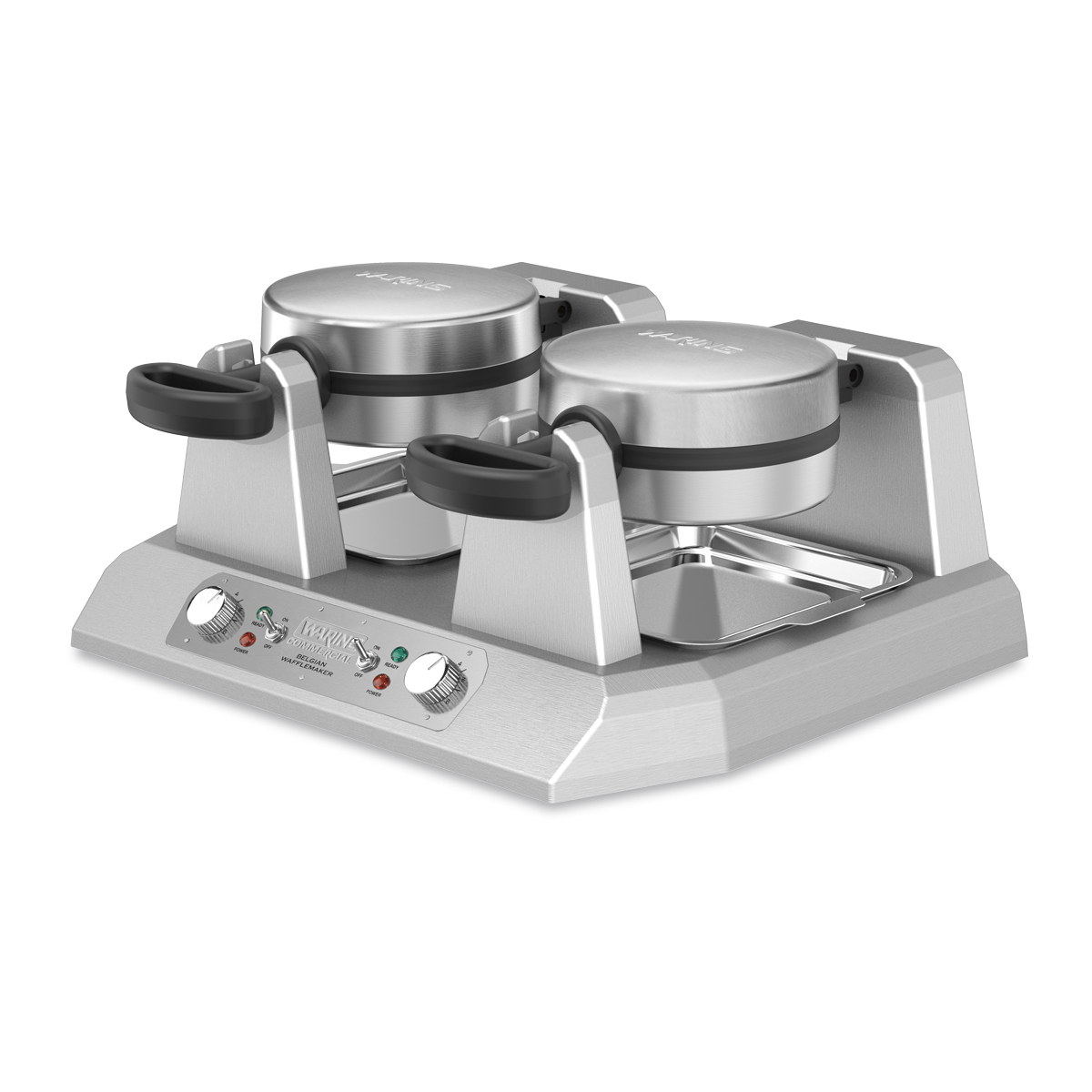 Side-by-Side Single Belgian Waffle Maker