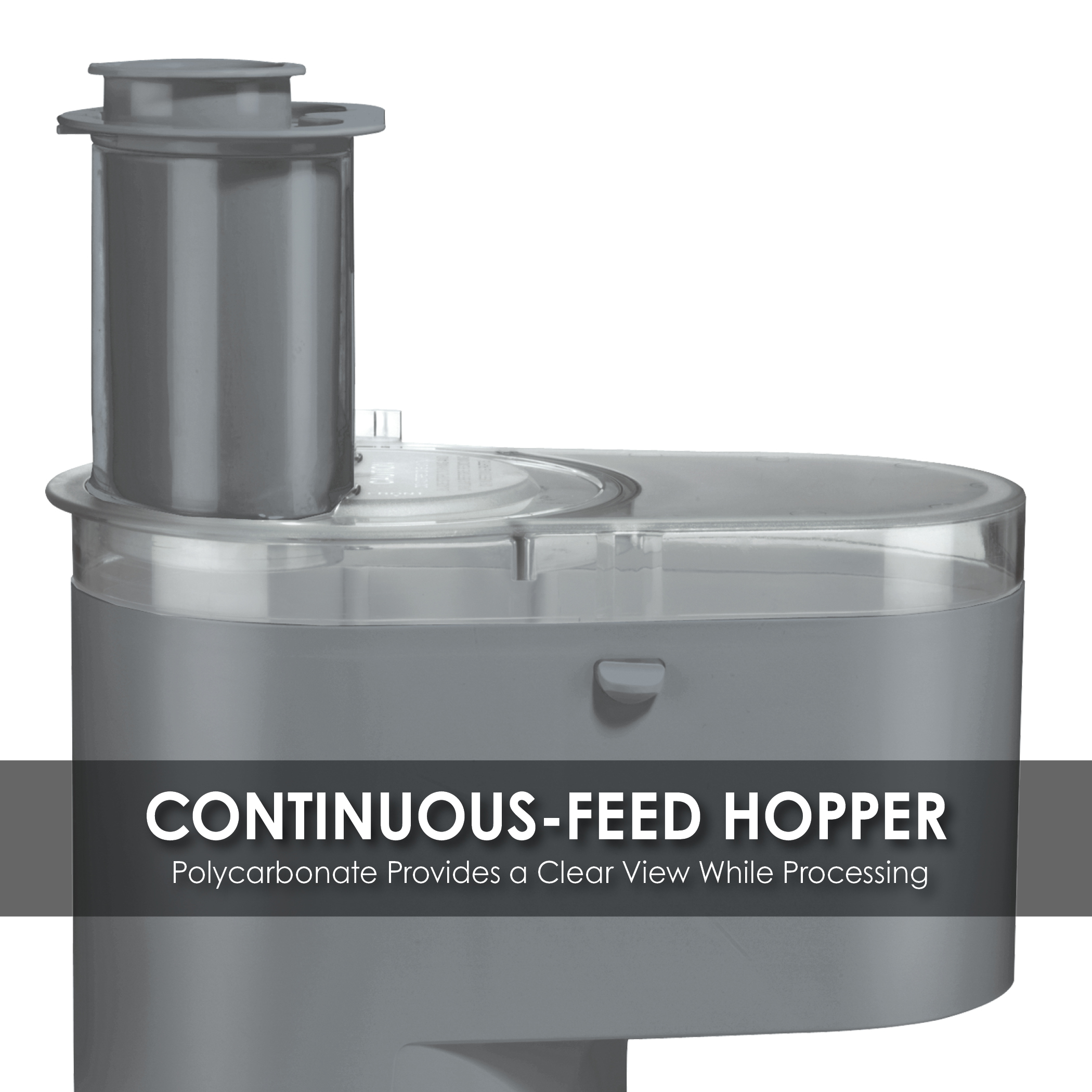 6-Quart and Continuous-Feed Food Processor with Dicing