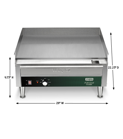 Commercial countertop griddle best sale