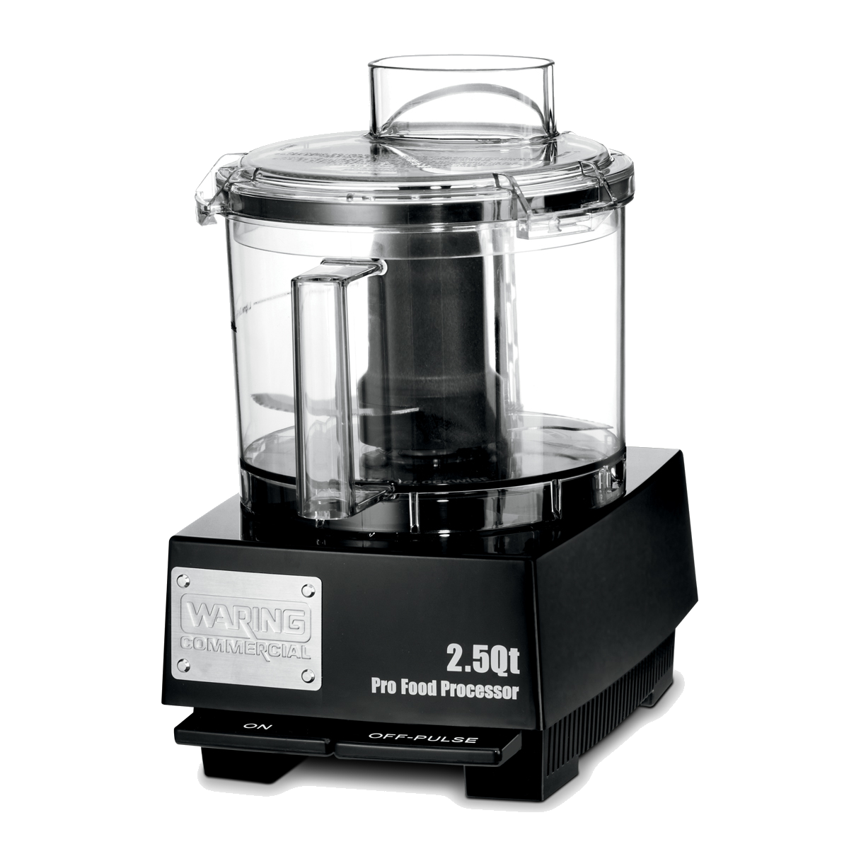 2.5-Quart Food Processor with Flat Lid